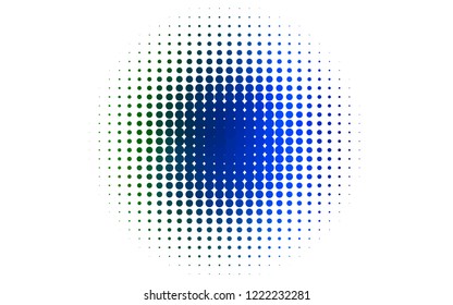 Light Multicolor, Rainbow vector texture with disks. Glitter abstract illustration with blurred drops of rain. Pattern of water, rain drops.