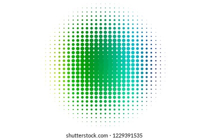 Light Multicolor, Rainbow vector texture with disks. Glitter abstract illustration with blurred drops of rain. Pattern for ads, leaflets.