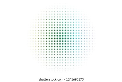 Light Multicolor, Rainbow vector texture with disks. Modern abstract illustration with colorful water drops. Design for business adverts.