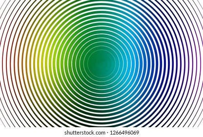 Light Multicolor, Rainbow vector texture with disks. Modern abstract illustration with colorful water drops. Pattern for beautiful websites.