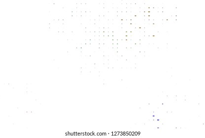 light Multicolor, Rainbow vector texture with colored lines. Glitter abstract illustration with colored sticks. The pattern can be used for websites.