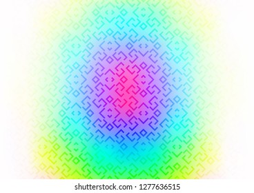 Light Multicolor, Rainbow vector texture with colored lines. Shining colored illustration with narrow lines. Backdrop for TV commercials.