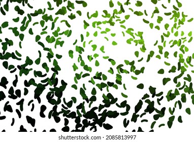 Light Multicolor, Rainbow vector texture with random forms. Modern abstract illustration with colorful random forms. Elegant design for wallpapers.