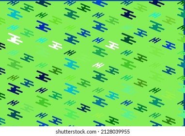 Light Multicolor, Rainbow vector texture with colorful lines. Modern geometrical abstract illustration with staves. Pattern for business booklets, leaflets.