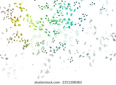 Light multicolor, rainbow vector texture with random forms. Modern abstract illustration with colorful random forms. Best smart design for your business.