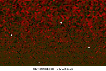 Light Multicolor, Rainbow vector texture with disks. Illustration with set of shining colorful abstract circles. Pattern for ads, leaflets.