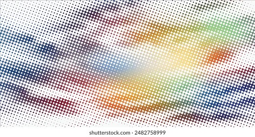 Light Multicolor, Rainbow vector texture with disks. Glitter abstract illustration with blurred drops of rain. Pattern for ads, leaflets