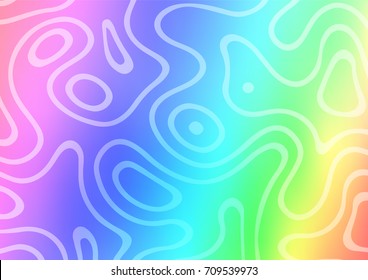 Light Multicolor, Rainbow vector zentangle elegant background. Modern geometrical abstract illustration with doodles. The completely new template can be used for your brand book.