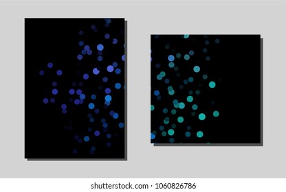 Light Multicolor, Rainbowvector background for presentations. Modern abstract design concept with colorful gradient. Pattern for beautiful business cards, folders.