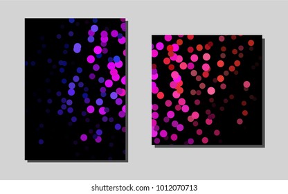 Light Multicolor, Rainbowvector banner for websites. Blurred decorative design in abstract style with textbox. Beautiful design for cover of notepads.