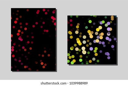 Light Multicolor, Rainbowvector banner for websites. Beautiful colored sample in A4 size. Pattern for ads, leaflets, labels of your business.