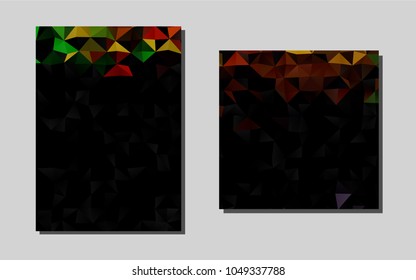 Light Multicolor, Rainbowvector banner for websites. Web interface on abstract background with colorful gradient. Beautiful design for cover of notepads.