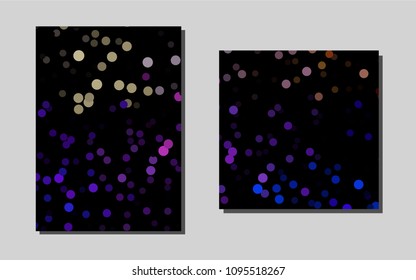 Light Multicolor, Rainbowvector banner for websites. Abstract booklet on colored background with gradient. Pattern for ads, leaflets, labels of your business.