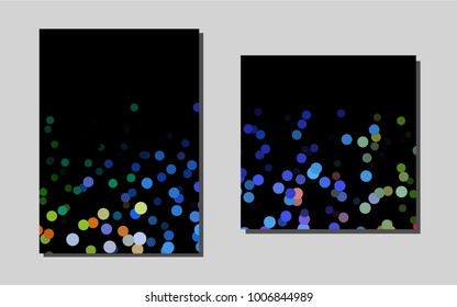 Light Multicolor, Rainbowvector brochure for ui, ux design. Web interface on abstract background with colorful gradient. Completely new template for your brand book.