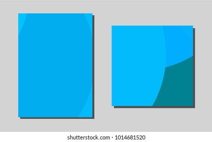 Light Multicolor, Rainbowvector brochure for ui, ux design. Glitter abstract design concept with text box. Completely new template for your brand book.