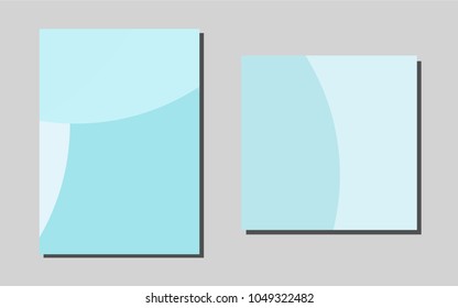 Light Multicolor, Rainbowvector brochure for ui, ux design. Abstract booklet on colored background with gradient. Beautiful design for cover of notepads.