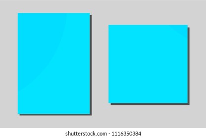 Light Multicolor, Rainbowvector brochure for ui, ux design. Booklet with textbox on colorful abstract background. Completely new template for your brand book.