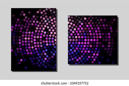 Light Multicolor, Rainbowvector cover for Envelopes. Glitter abstract design concept with text box. Completely new template for your brand book.