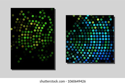 Light Multicolor, Rainbowvector cover for Envelopes. Web interface on abstract background with colorful gradient. Completely new template for your brand book.