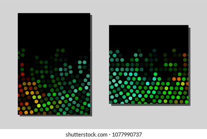Light Multicolor, Rainbowvector cover for Envelopes. Abstract booklet on colored background with gradient. New design for a poster, banner of your website.