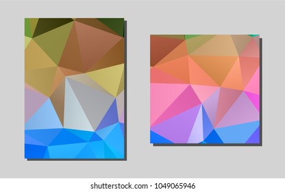 Light Multicolor, Rainbowvector layout for Leaflets. Glitter abstract design concept with text box. New design for a poster, banner of your website.