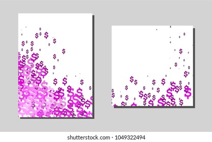 Light Multicolor, Rainbowvector layout for Leaflets. Booklet with textbox on colorful abstract background. The pattern can be used for any ad, booklets.