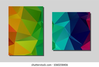 Light Multicolor, Rainbowvector layout for Leaflets. Booklet with textbox on colorful abstract background. Beautiful design for cover of notepads.