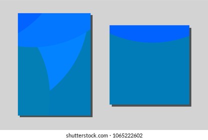 Light Multicolor, Rainbowvector layout for Leaflets. Modern abstract design concept with colorful gradient. Completely new template for your brand book.