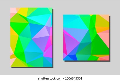 Light Multicolor, Rainbowvector pattern for posters. Beautiful colored sample in A4 size. Pattern for ads, leaflets, labels of your business.