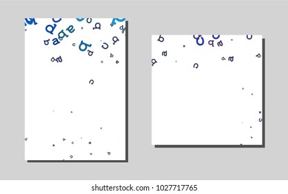 Light Multicolor, Rainbowvector pattern for posters. Blurred decorative design in abstract style with textbox. New design for a poster, banner of your website.