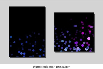 Light Multicolor, Rainbowvector pattern for posters. Blurred decorative design in abstract style with textbox. Beautiful design for cover of notepads.