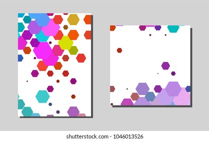 Light Multicolor, Rainbowvector pattern for posters. Blurred decorative design in abstract style with textbox. Completely new template for your brand book.