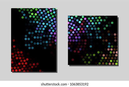 Light Multicolor, Rainbowvector pattern for posters. Web interface on abstract background with colorful gradient. Completely new template for your brand book.