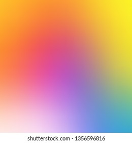Light Multicolor vector abstract backdrop. Gradient abstract illustration with blurred colors. Sample for your web designers.