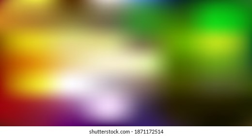 Light multicolor vector abstract blur template. Colorful illustration with gradient in abstract style. Smart pattern for websites.