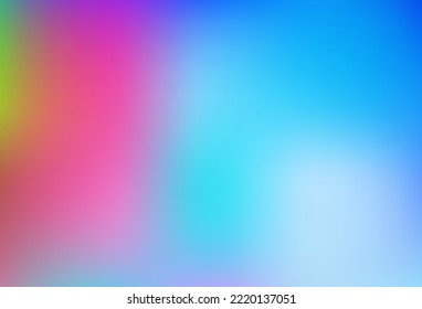 Light multicolor vector abstract blur pattern. Shining colorful blur illustration in abstract style. Landing pages design.