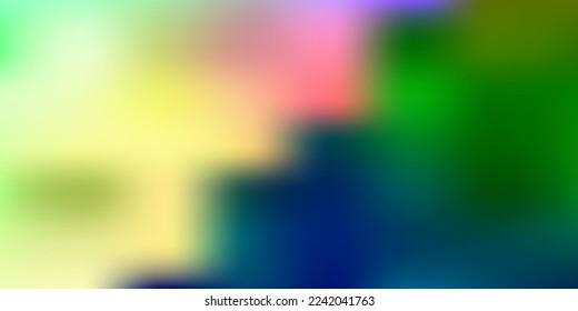 Light multicolor vector abstract blur layout. Abstract colorful illustration in blur style with gradient. Your design for applications.