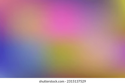 Light multicolor vector abstract blur texture. Colorful illustration with gradient in halftone style. Multipurpose app design.