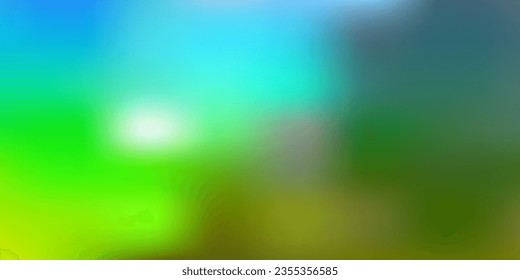 Light multicolor vector abstract blur pattern. Colorful illustration with gradient in halftone style. Your business gesign.