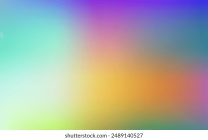 Light multicolor vector abstract blur backdrop. Blur colorful illustration in brand new style. Your design for applications.