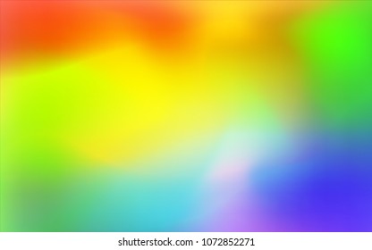 Light Multicolor vector abstract blurred background. Creative illustration in halftone style with gradient. The elegant pattern can be used as part of a brand book.