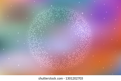 Light Multicolor vector abstract blurred layout. An elegant bright illustration with gradient. Blurred design for your web site.