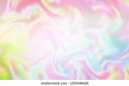 Light Multicolor vector abstract blurred layout. Creative illustration in halftone style with gradient. Background for a cell phone.