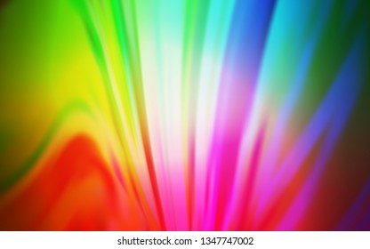 Light Multicolor vector abstract blurred background. Colorful illustration in abstract style with gradient. Background for a cell phone.