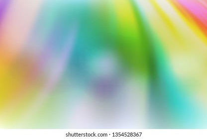 Light Multicolor vector abstract blurred background. Shining colored illustration in smart style. The best blurred design for your business.