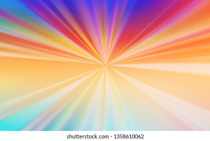 Light Multicolor vector abstract blurred background. Colorful abstract illustration with gradient. New style for your business design.