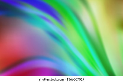 Light Multicolor vector abstract blurred background. Colorful illustration in abstract style with gradient. The best blurred design for your business.