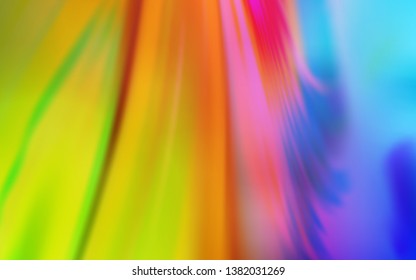 Light Multicolor vector abstract blurred background. Colorful abstract illustration with gradient. The best blurred design for your business.