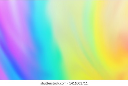 Light Multicolor vector abstract blurred layout. Shining colored illustration in smart style. Elegant background for a brand book.