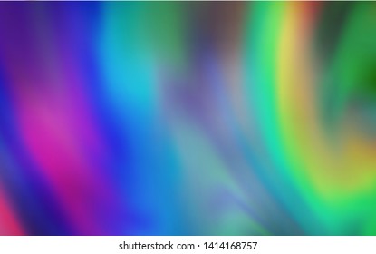 Light Multicolor vector abstract blurred background. Creative illustration in halftone style with gradient. New way of your design.